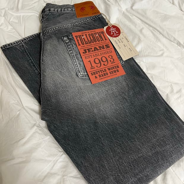 (새상품) 풀카운트 0105 다트포드 블랙 34사이즈