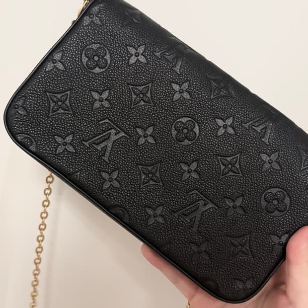 루이비통 포쉐트 펠리시 앙프렝뜨 블랙