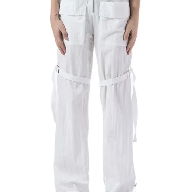 보헤미안서울 roll up belt cargo pants