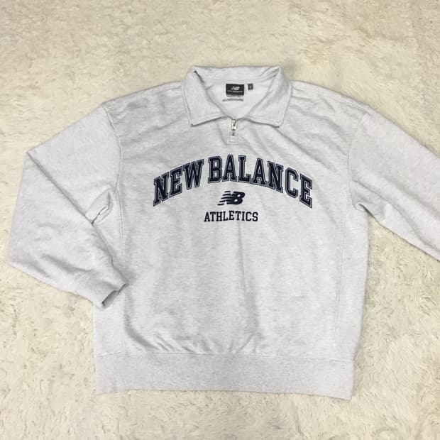 뉴발란스 하프집업 맨투맨 DD14