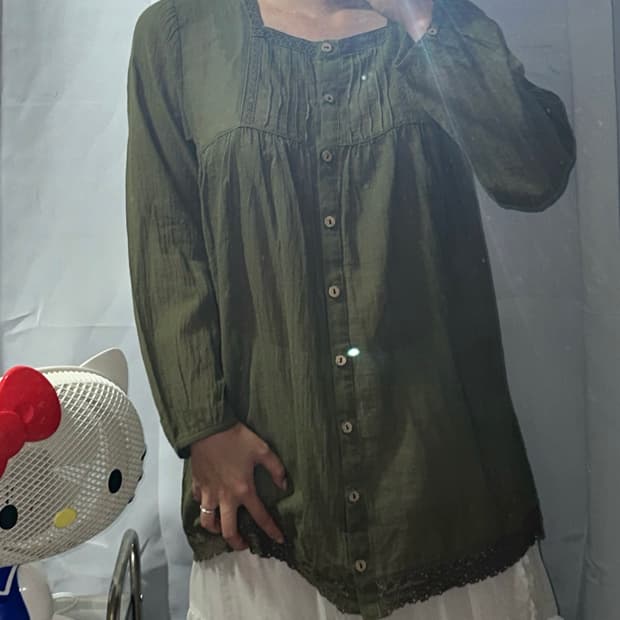 모리 초코나무숲 블라우스