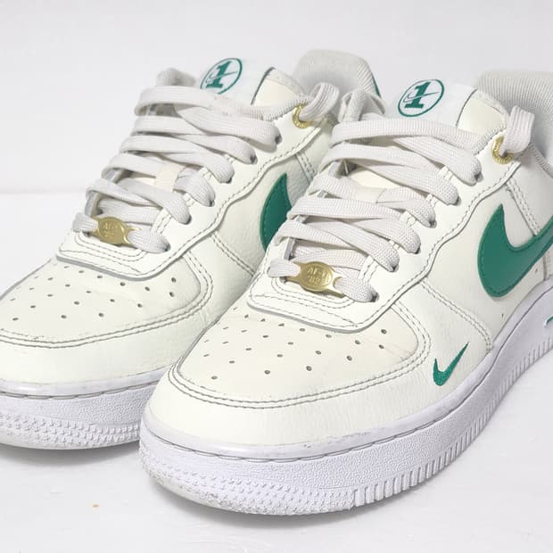 나이키 에어포스 1 40주년 흰/녹