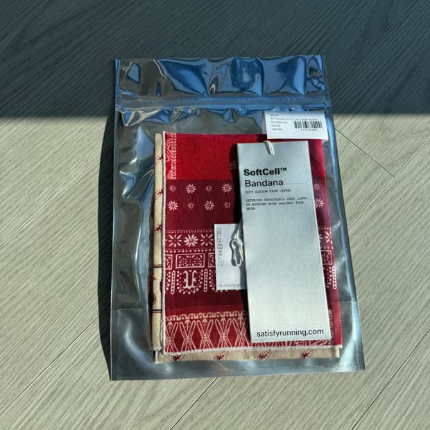 새티스파이 반다나 새상품