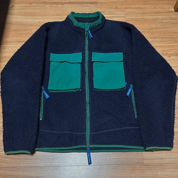 리버레이더스 파일 플리스 후리스 자켓 네이비 L