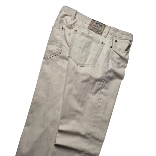 [32x32] 폴로 랄프로렌 데님팬츠 아이보리