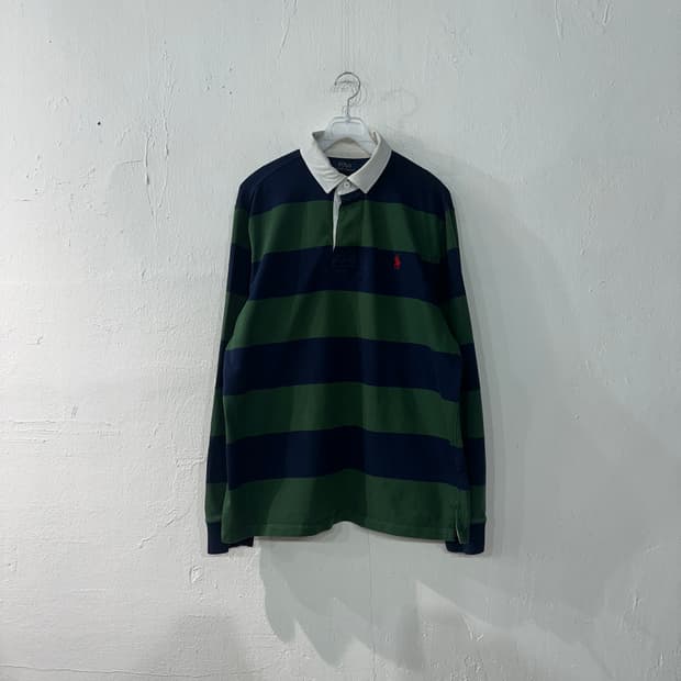 폴로랄프로렌 럭비 긴팔카라티 L