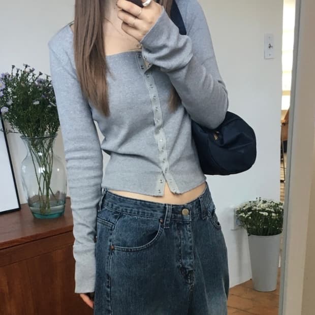 아워캐비넷 way golgi button tee