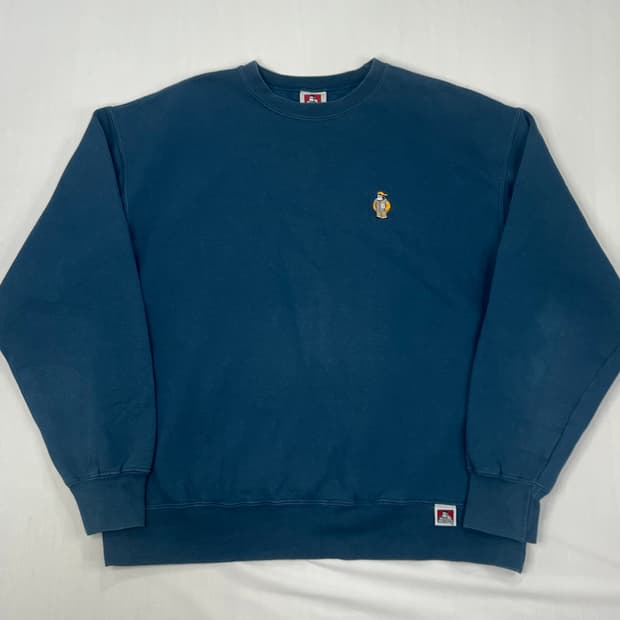 벤 데이비스 네이비 맨투맨 티셔츠