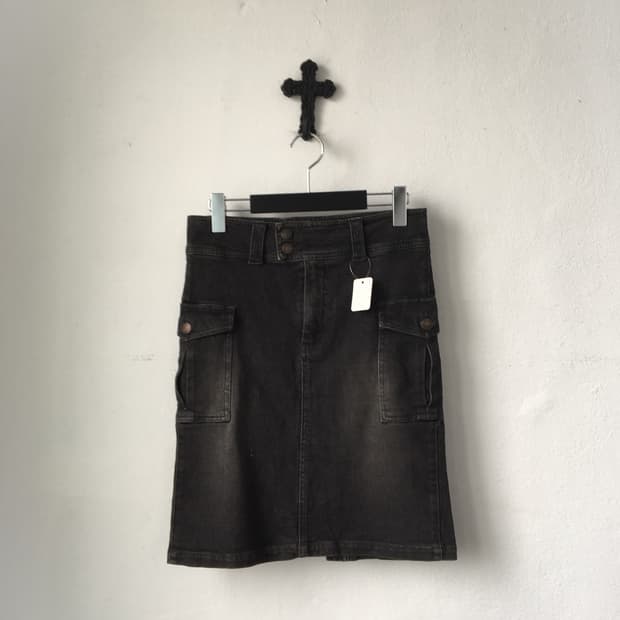 Washing cago midi skirt