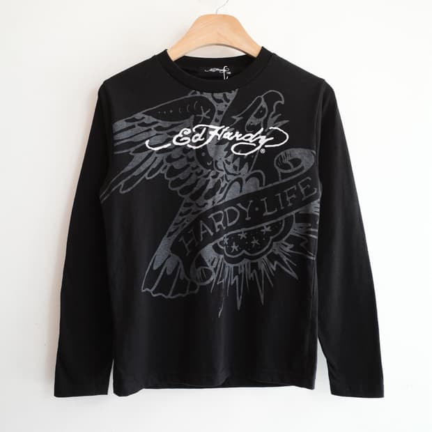 Ed Hardy 에드하디 프린팅 롱슬리브