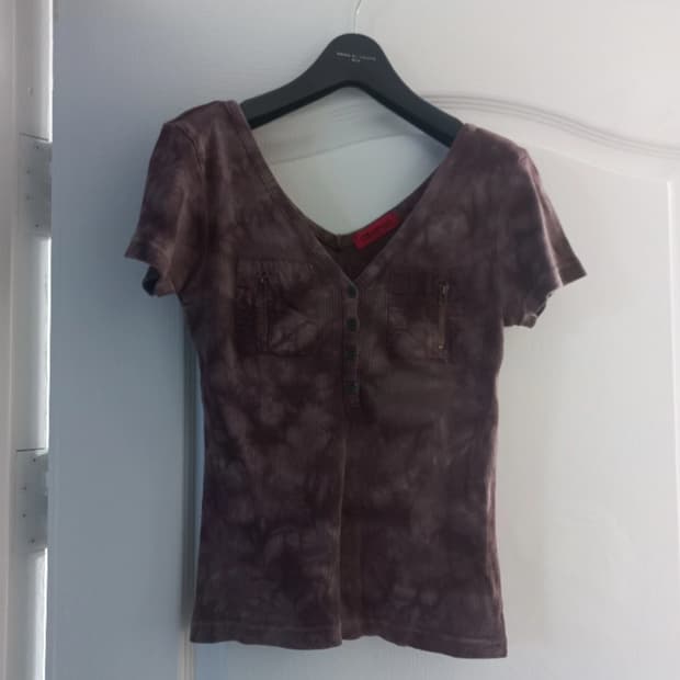 타이다이 골지 반팔 티