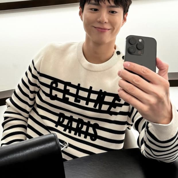 [박보검님 착용] 셀린느 24ss 마르니에르 스웨터