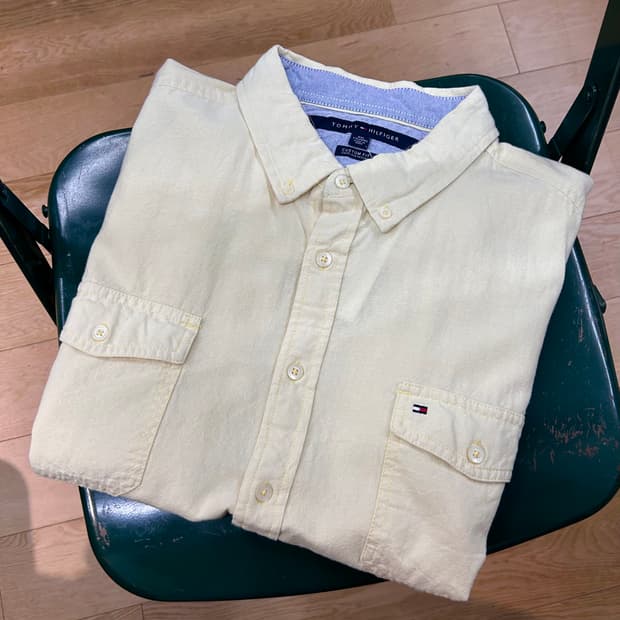 Tommy Hilfiger Logo Stripe Shirts