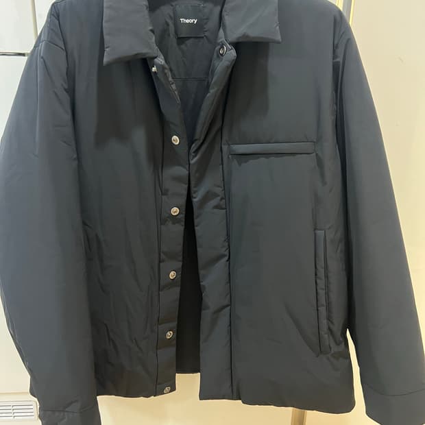 띠어리 다운 패딩 xl