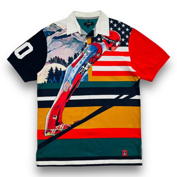 Akoo 1980 Sled Dog Race League Ski shirt