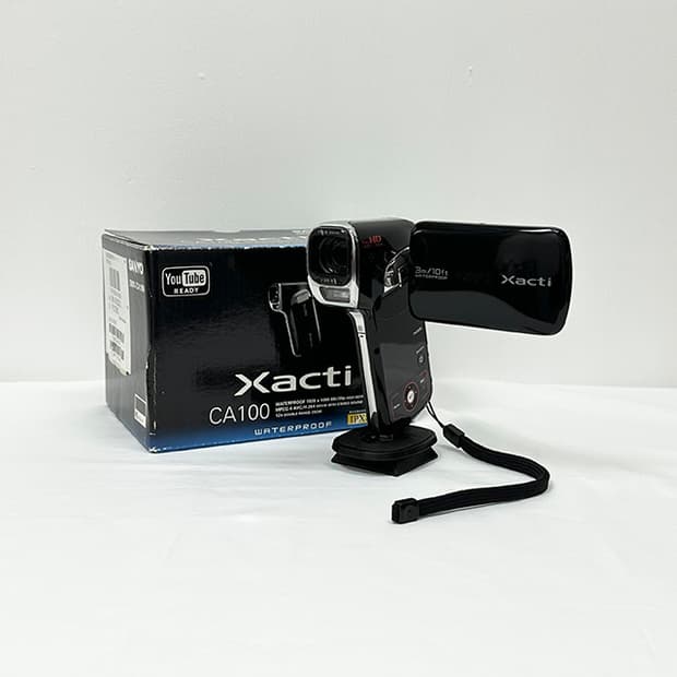 산요 작티 빈티지 캠코더 CA100 블랙