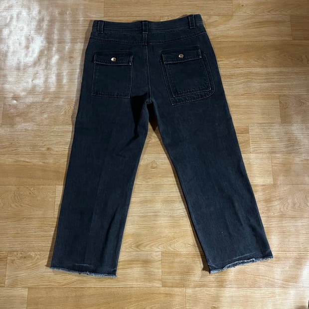 [34-35] 앤더슨벨 멀티포켓 와이드 커팅진