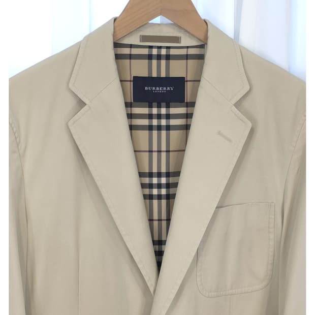 버버리런던 면자켓