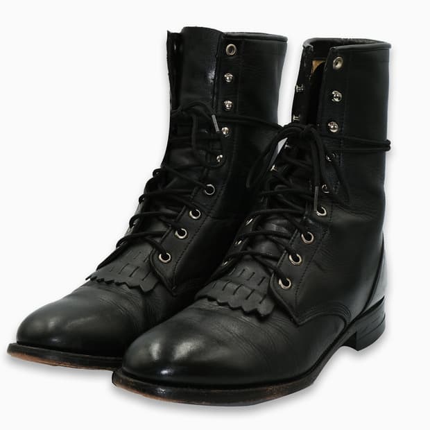 저스틴(Justin) 9홀 레이스업 레더 부츠 9EE(270)사이즈 BT