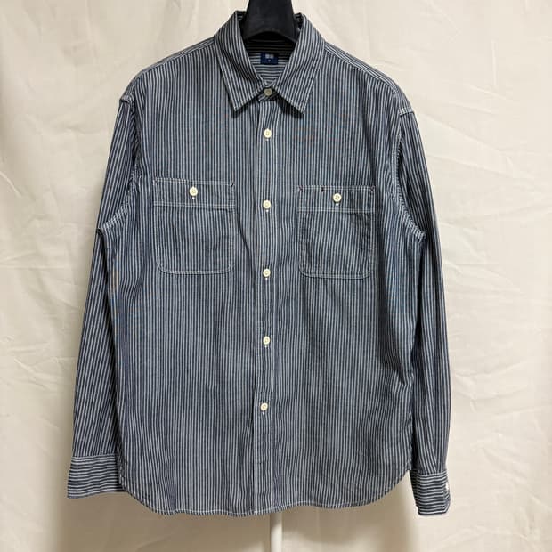 유니클로 히코리 워크셔츠 / M