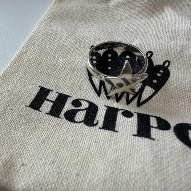 아르포파리 harpo paris 별 실버 반지