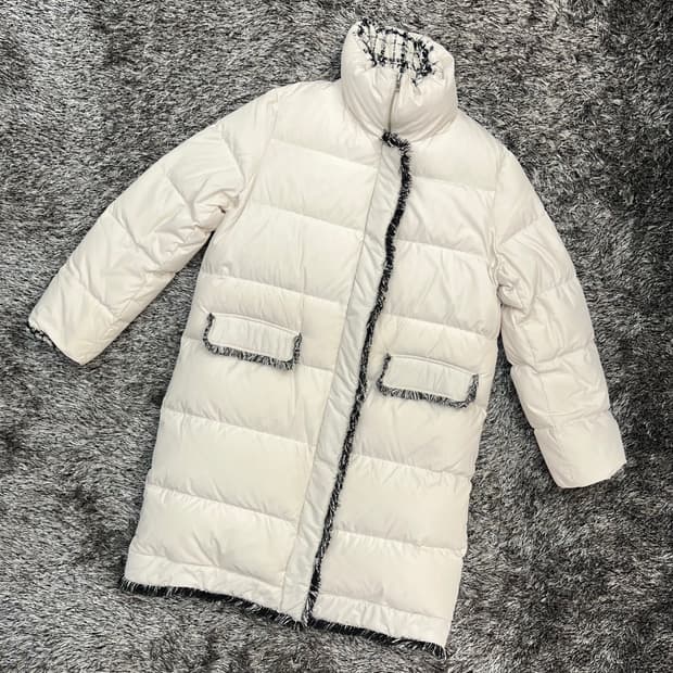 시슬리 여성 구스다운 롱패딩 (42)