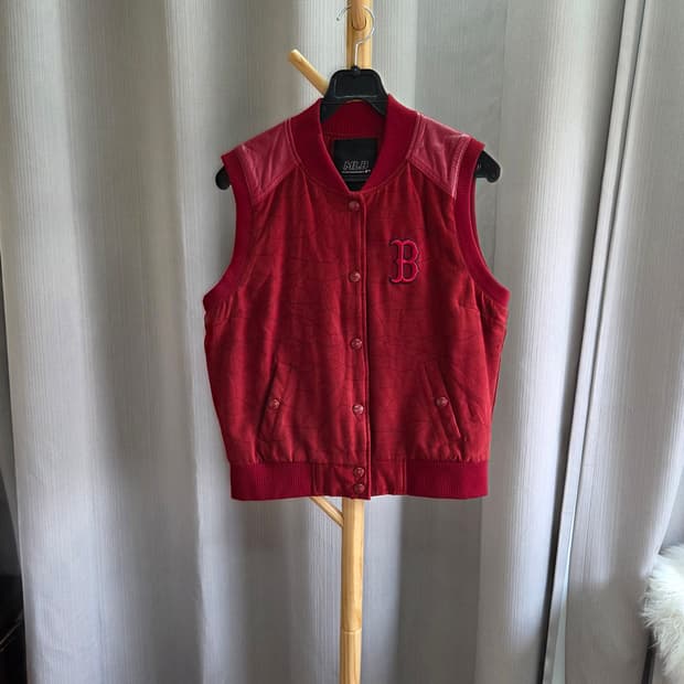 MLB 보스턴 레드삭스 조끼 85사이즈#최상급