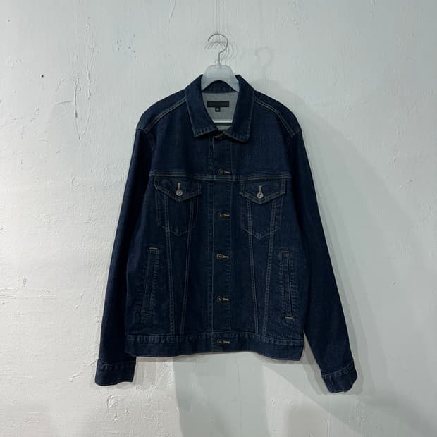 유니클로 데님 청자켓 XL