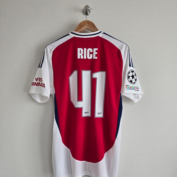 24-25 아스날 홈 유니폼 데클란 라이스