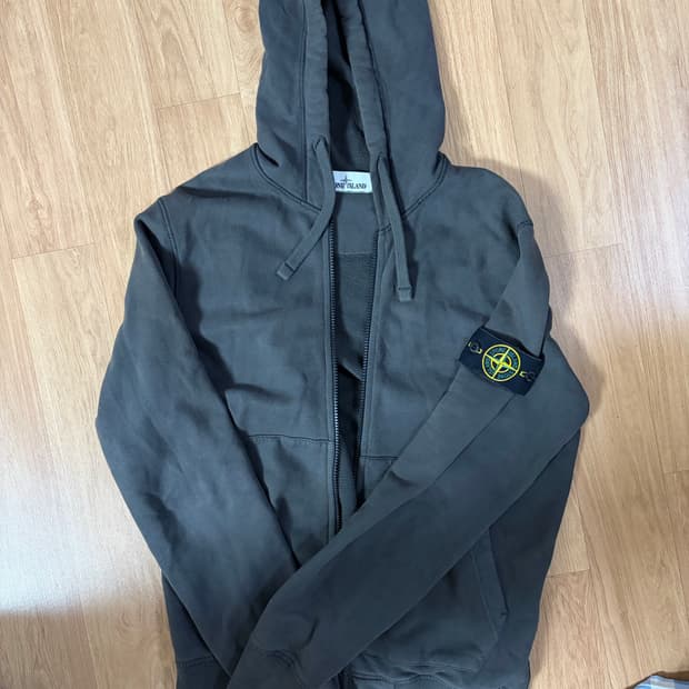 (M,100)스톤아일랜드 후드집업 