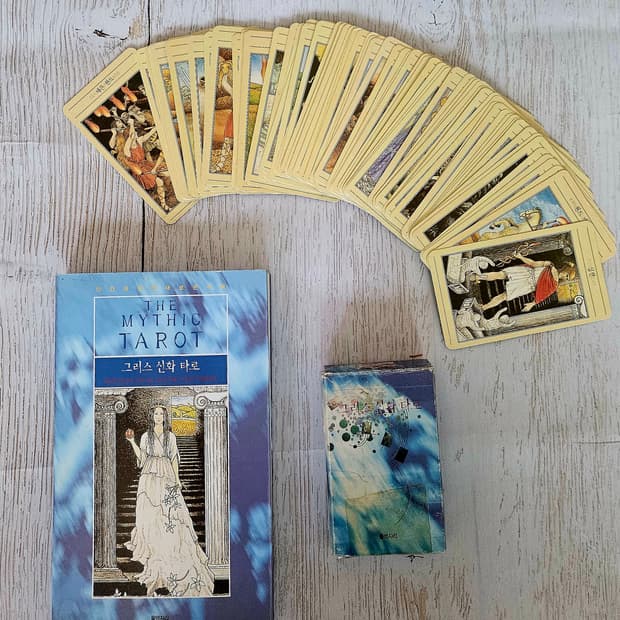 그리스 신화 타로 1999년 초판 1쇄 국문판 소장품
국문 해설서 +카드
