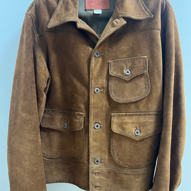 RRL 러프아웃 스웨이드 자켓