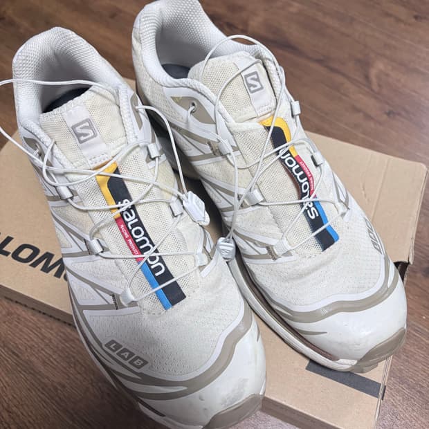 살로몬 xt-6 터틀도브 275