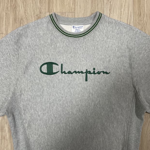 95~100) 00s 챔피온 리버스위브 빅로고 맨투맨(RRL&LVC&폴로