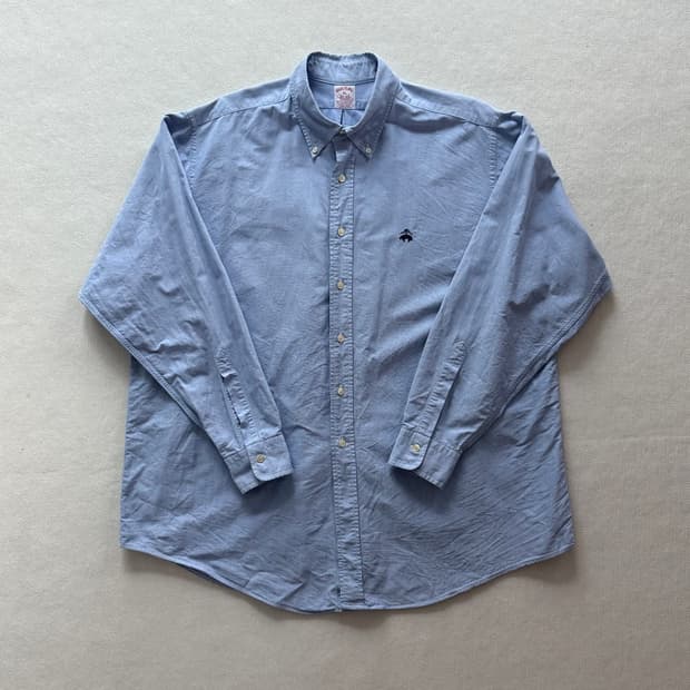 [XL]브룩스브라더스 버튼다운 옥스포드 셔츠 삭스