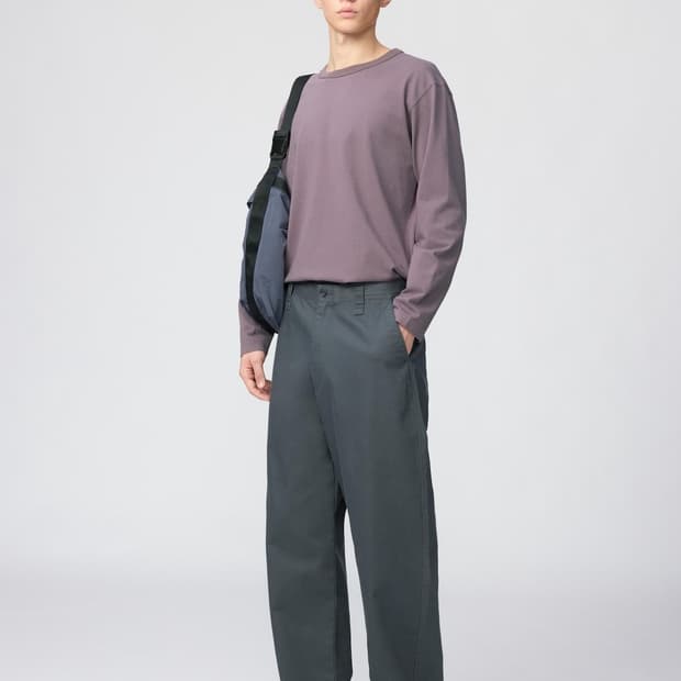 유니클로 치노팬츠 블루 82 