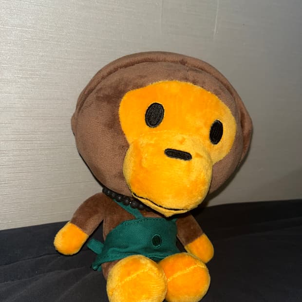 베이프 스타벅스 베이비 마일로 폴더블백 키링