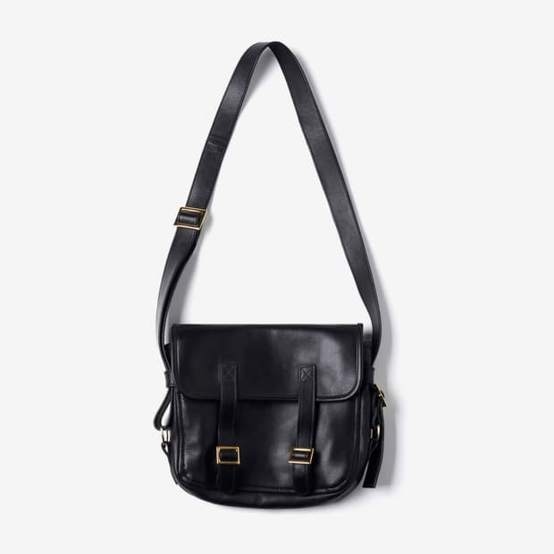 CCU Leather_Cow Flap Shoulder Bag Small