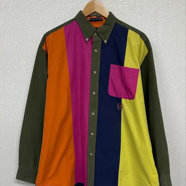 (XL)90'S 타미 월계수 셔츠-M2525