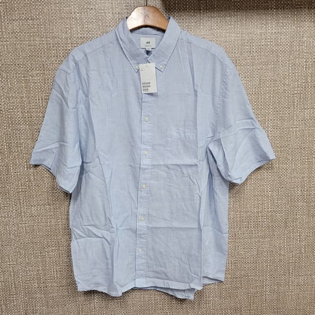 L 105~110사이즈 H&m 반팔 셔츠 새상품 