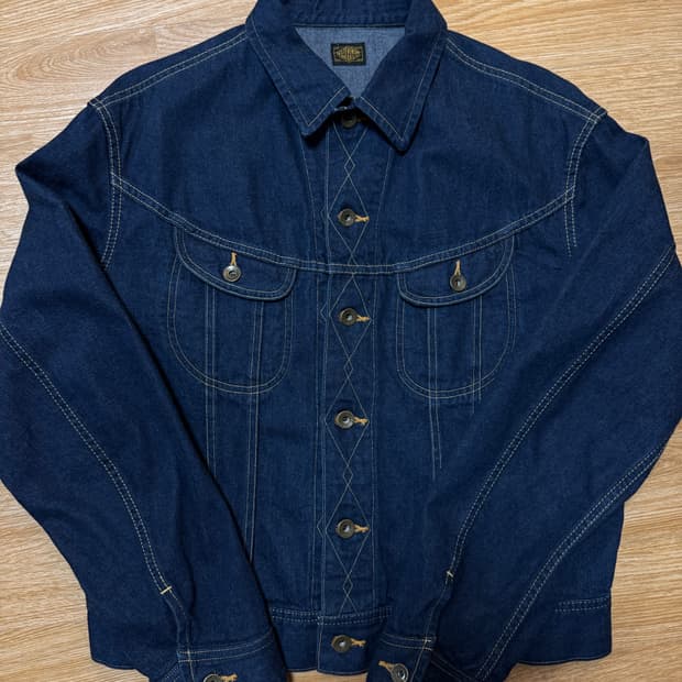 스티븐슨오버롤 STEVENSON OVERALL 웨스턴 데님 재킷