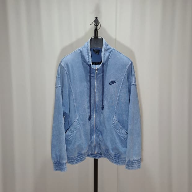 (택포) 나이키 빈티지 리이슈 데미지워싱 집업 M B201