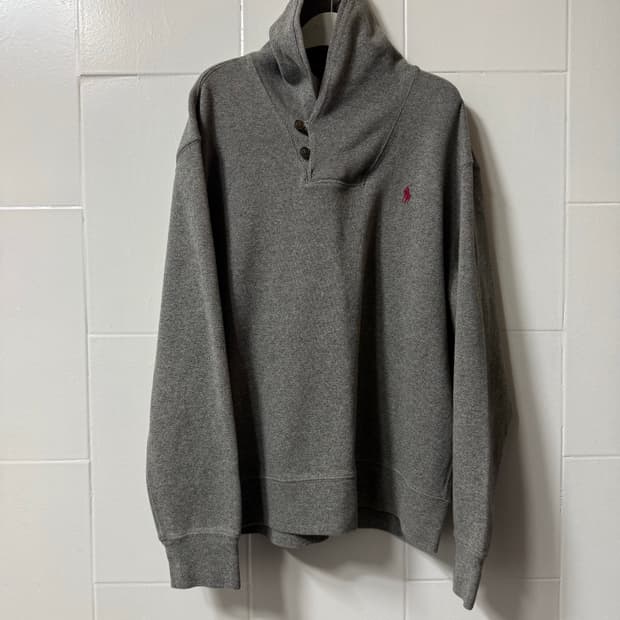 폴로랄프로렌 숄카라 스웻셔츠