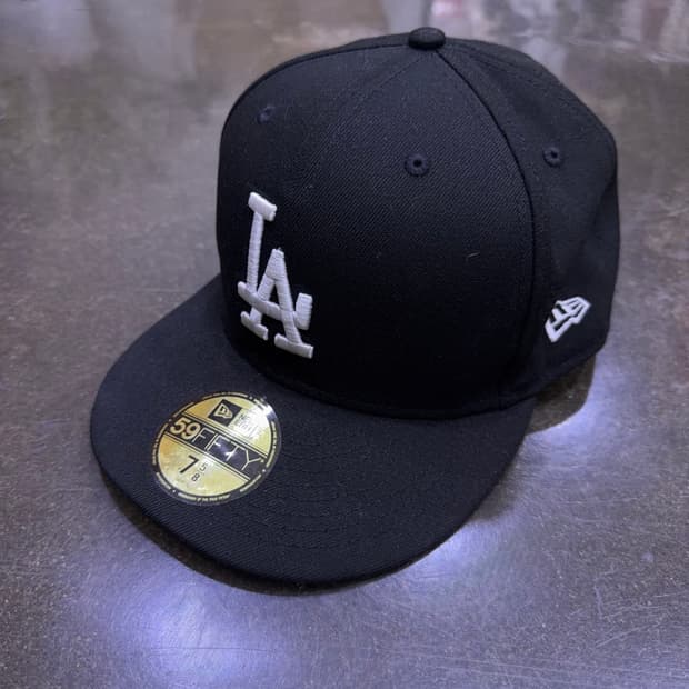 뉴에라 MLB LA 다저스 베이직 피티드캡 모자 758(60.6)