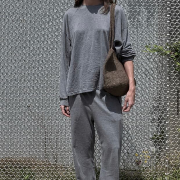 1,1]mudule ramble tee, pants grey