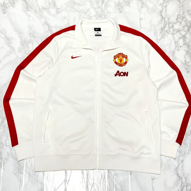 나이키 맨체스터 유나이티드 13-14 트랙탑 트레이닝 져지 자켓