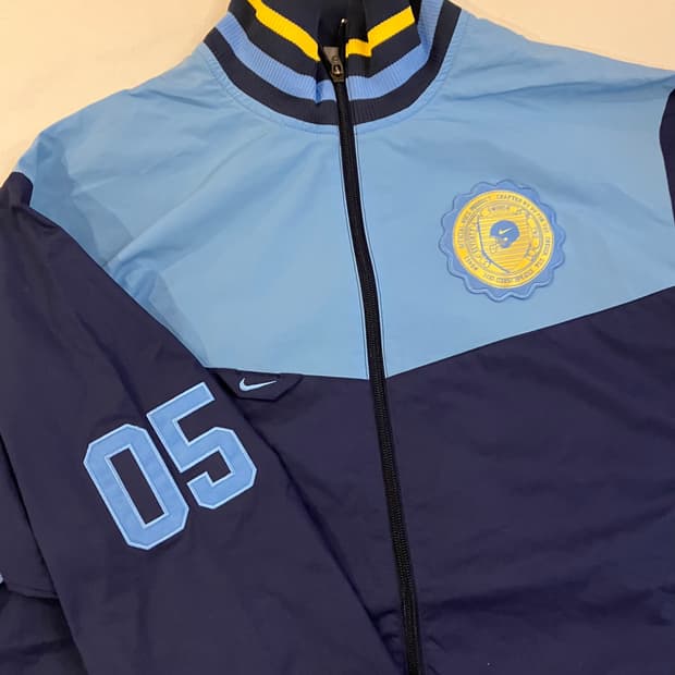 00s 나이키 미식축구 스카이블루 바람막이