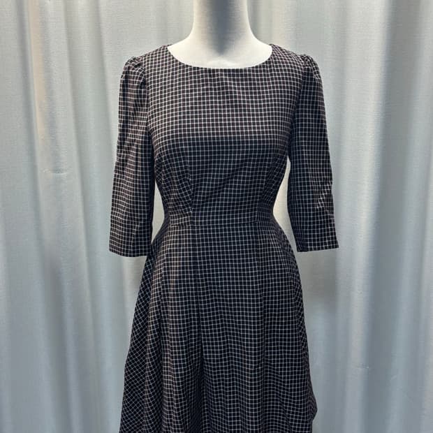 모리걸st 체크원피스