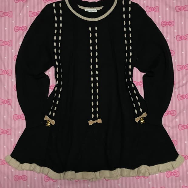 라떼맛 곰돌이 원피스 갸루 핀터레스트