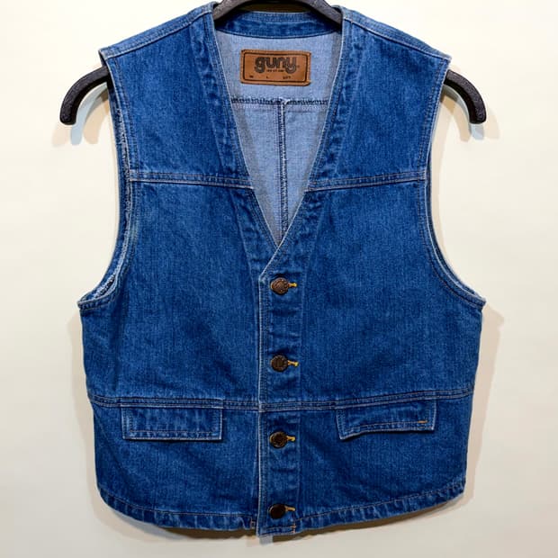 guny 데님 베스트 (Made In Japan)